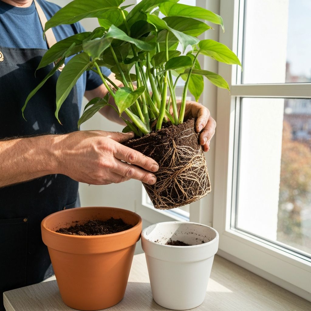 화분갈이 전문 서비스